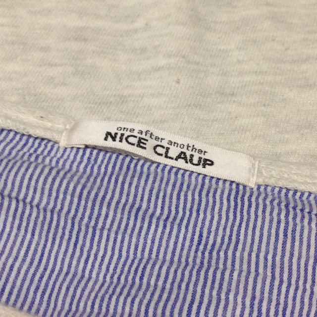 one after another NICE CLAUP(ワンアフターアナザーナイスクラップ)のNICE CLAUP カットソー レディースのトップス(カットソー(長袖/七分))の商品写真