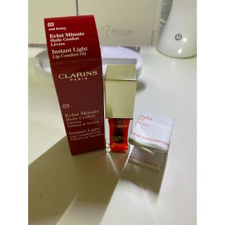 クラランス(CLARINS)のCLARINS コンフォート リップオイル 03 レッドベリー(リップケア/リップクリーム)