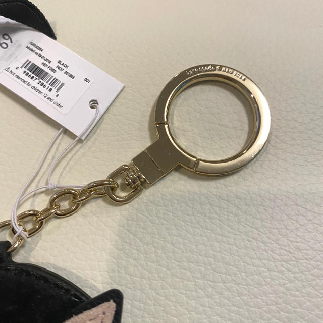 kate spade new york(ケイトスペードニューヨーク)のさくら様専用　ケイトスペード  ネコモチーフ　チャーム レディースのファッション小物(キーホルダー)の商品写真