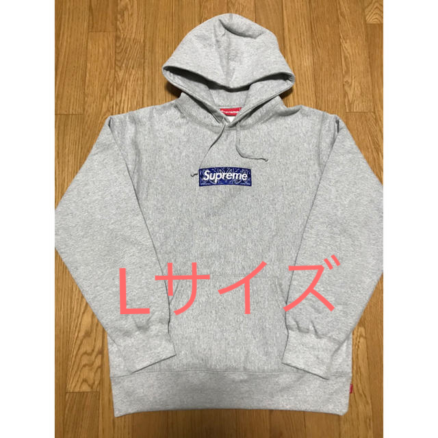 Supreme Bandana Box Logo パーカー L 19aw