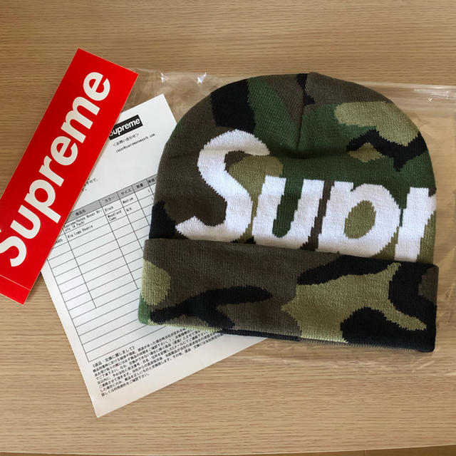 supreme biglogo beanie ビッグロゴ　ビーニー　迷彩SOPH