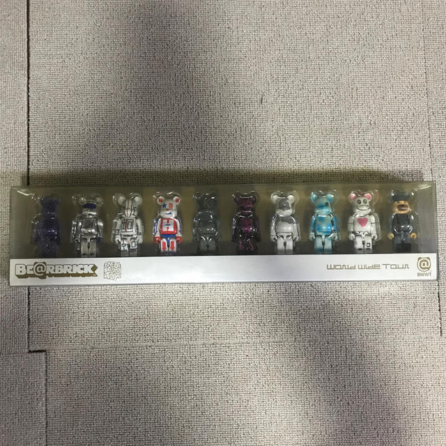 BE@RBRICK BWWT WORLD 100% 10体セット