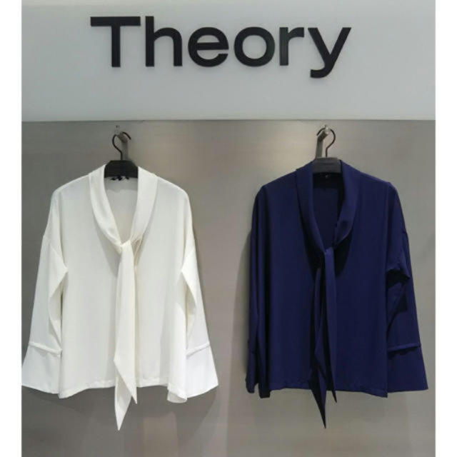 Theory - Theory ボウタイブラウスの通販 by yu♡'s shop Theory - Theory ボウタイブラウスの通販 by yu♡'s shop