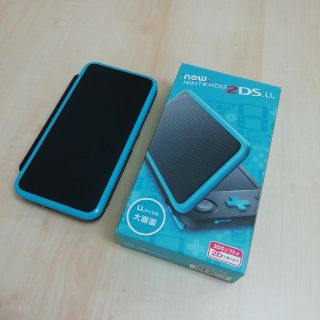 ニンテンドー2DS(ニンテンドー2DS)のNintendo ゲーム機本体 NEW ニンテンドー 2DS LL ブラック/タ(携帯用ゲーム機本体)