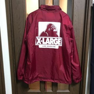 エクストララージ(XLARGE)の【XLARGE】コーチジャケット　ボルドー　冬アウター(ナイロンジャケット)