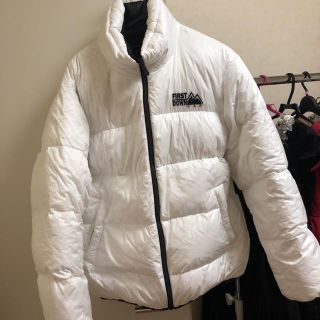 ザノースフェイス(THE NORTH FACE)のファーストダウン リバーシブル 汚れあり格安！(ダウンジャケット)