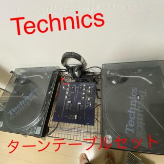 パナソニック(Panasonic)の2台セット　SL-1200MK5 Technics　ターンテーブルセット(ターンテーブル)