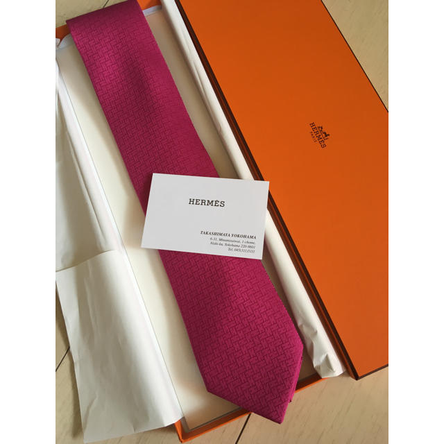 Hermes(エルメス)のエルメス　小紋柄　新品　ネクタイ メンズのファッション小物(ネクタイ)の商品写真