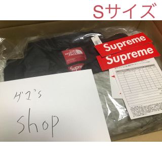 シュプリーム(Supreme)のSupreme Paper Print Nuptse Jacket Sサイズ(ダウンジャケット)