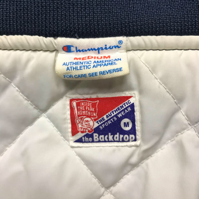 Champion(チャンピオン)のＷネーム『チャンピオン&バックドロップ』中綿グランドコート メンズのジャケット/アウター(ナイロンジャケット)の商品写真