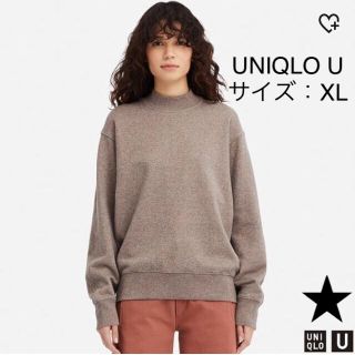 ユニクロ(UNIQLO)のUNIQLO【新品】スエット プルオーバー(長袖)(トレーナー/スウェット)