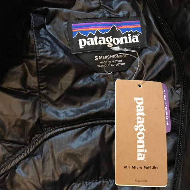 【新品未使用】パタゴニア マイクロパフジャケットS サイズ 黒