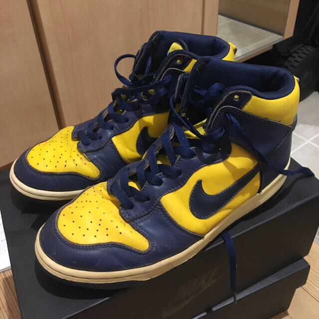 メンズ2003年製　ナイキ　ダンク　ハイ　nike  dunk hi 27cm