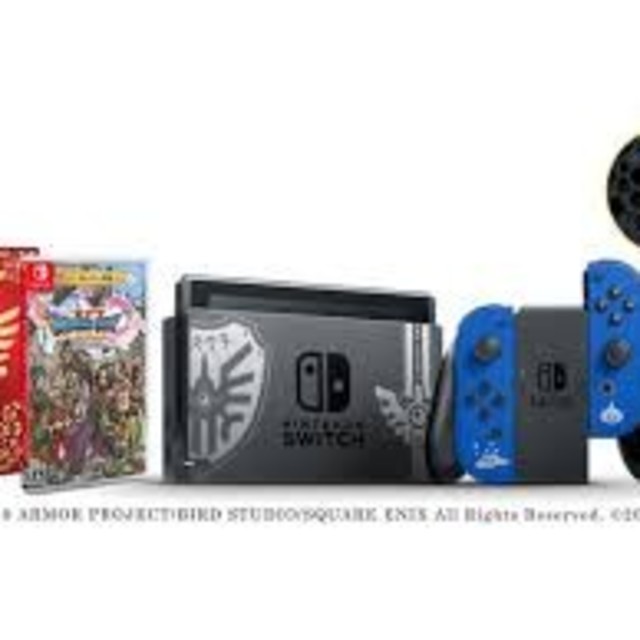 Nintendo Switch(ニンテンドースイッチ)のドラゴンクエスト11s Switch 本体セット　新品未開封 amazon　 エンタメ/ホビーのゲームソフト/ゲーム機本体(家庭用ゲームソフト)の商品写真