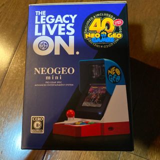 ネオジオ(NEOGEO)の【美品】SNK 他ゲーム機本体 NEOGEO MINI(家庭用ゲーム機本体)