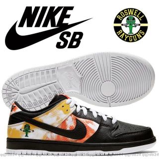 ナイキ(NIKE)の27cm★NIKE SB★DUNK LOW ROSWELL RAYGUNS 黒(スニーカー)