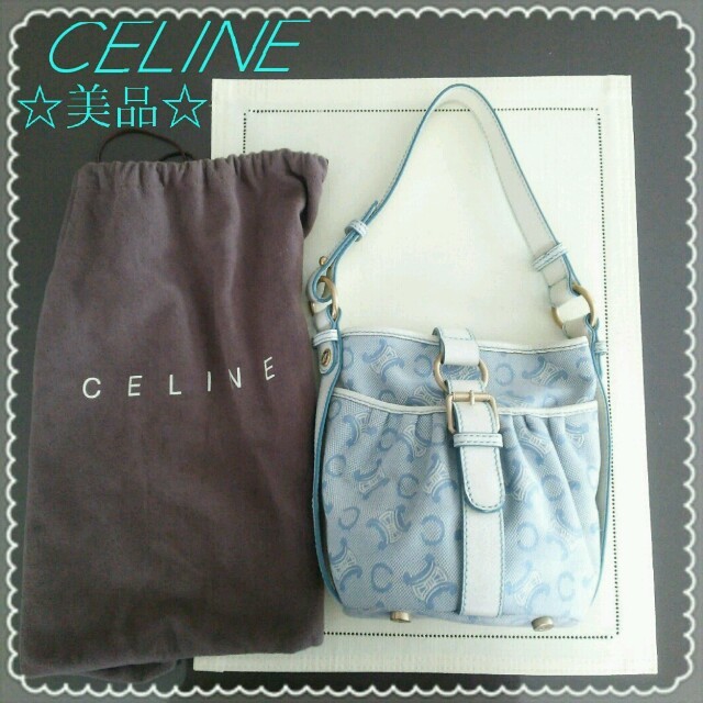 celine(セリーヌ)のCELINEミニショルダーバッグ☆美品 レディースのバッグ(ショルダーバッグ)の商品写真