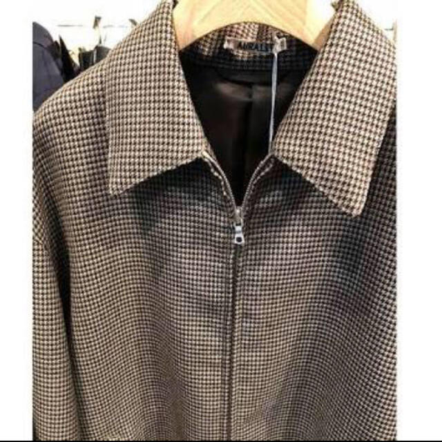 COMOLI(コモリ)のAURALEE"DOUBLE FACE CHECK ZIP BLOUSON" メンズのジャケット/アウター(ブルゾン)の商品写真