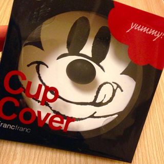 フランフラン(Francfranc)のミッキー♡カップカバー(グラス/カップ)