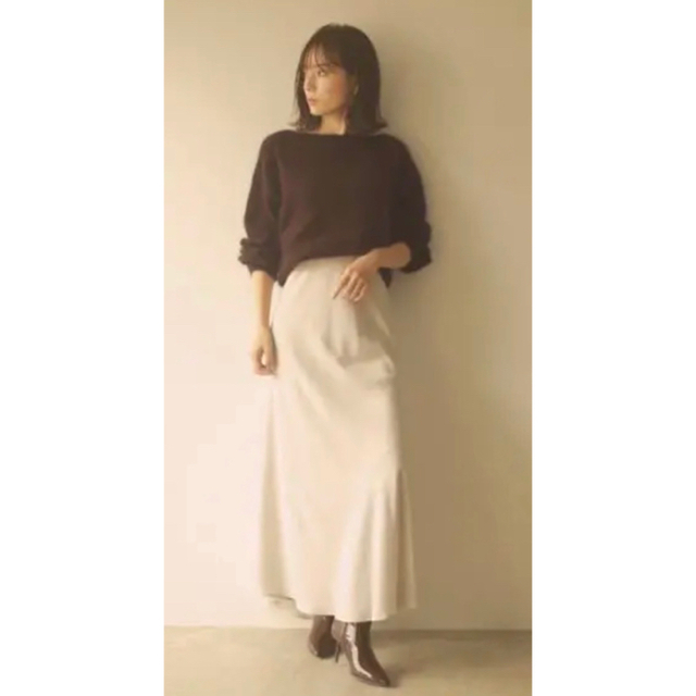 豪華 CACHEC/カシェック/マーメイドラインサテンスカート ロングスカート 豪華 CACHEC/カシェック/マーメイドラインサテンスカート ロングスカート