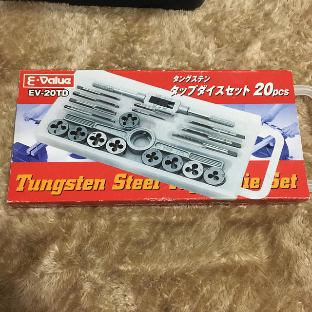 タップダイスセット20pcs 自動車/バイクのバイク(工具)の商品写真