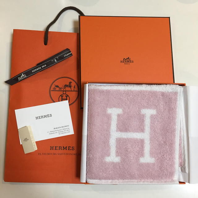 Hermes(エルメス)のエルメス ハンドタオル レディースのファッション小物(ハンカチ)の商品写真