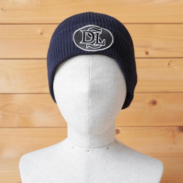 DIESEL(ディーゼル)のDIESEL ニットキャップ　ブラック　男女兼用 レディースの帽子(ニット帽/ビーニー)の商品写真