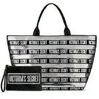 ヴィクトリアズシークレット(Victoria's Secret)のVictoria's Secret スパンコールトートバッグ(トートバッグ)