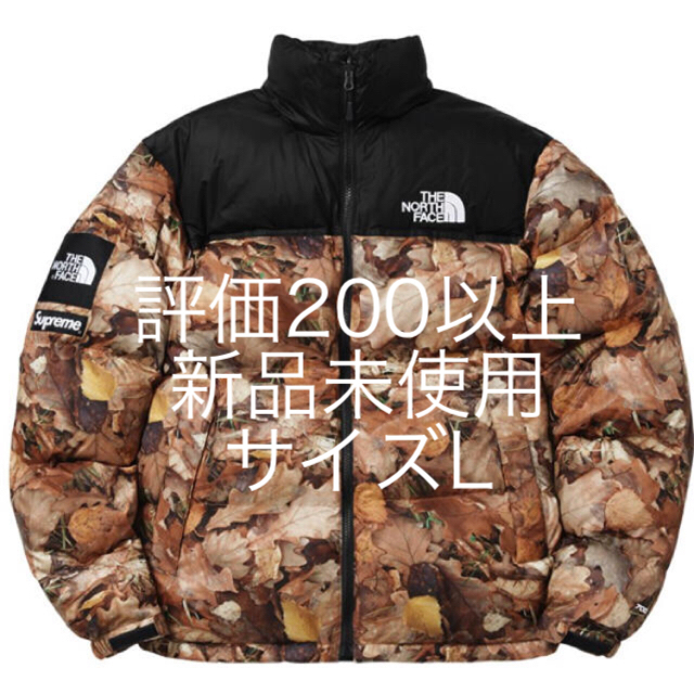 supreme north face leaves nuptse jacket