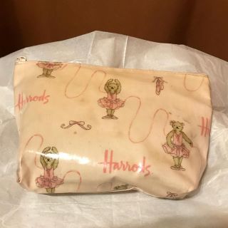 ハロッズ(Harrods)のお値下げしました！ハロッズ　ミニポーチ　クマのバレリーナ(ポーチ)