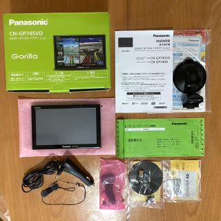 パナソニック(Panasonic)のパナソニック ゴリラ CN-GP745VD(カーナビ/カーテレビ)