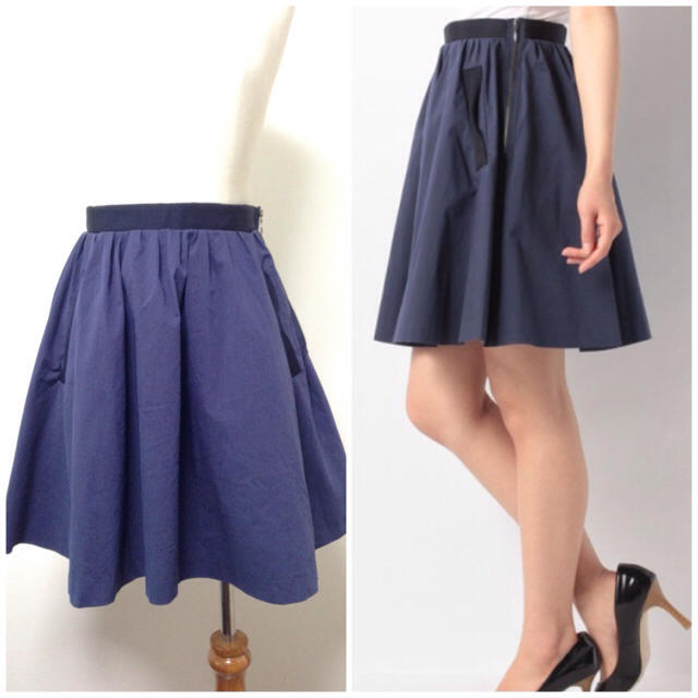 LANVIN en Bleu(ランバンオンブルー)のランバンオンブルー♡スカート レディースのスカート(ミニスカート)の商品写真
