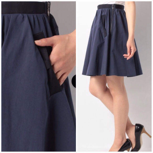 LANVIN en Bleu(ランバンオンブルー)のランバンオンブルー♡スカート レディースのスカート(ミニスカート)の商品写真