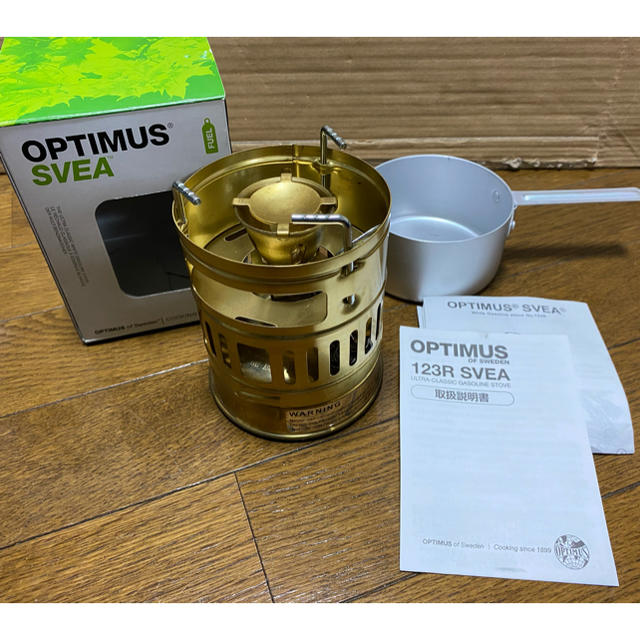 【限定販売】 新品OPTIMUS スベア123R オプティマス SVEA ストーブ/コンロ