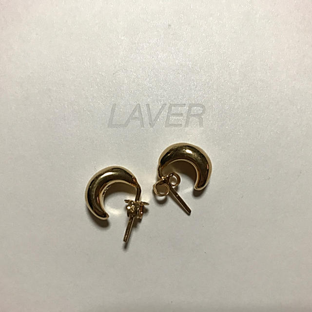 Deuxieme Classe 予約品 LAVER ゴールドピアス - ピアス