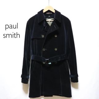 ポールスミス(Paul Smith)の【希少】paul smith/ベロア ライナー/トレンチコート/コート/L(トレンチコート)