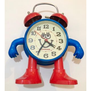 スイマー(SWIMMER)のスイマー　【動作不良】目覚ましくん時計　レトロポップ　swimmer(置時計)