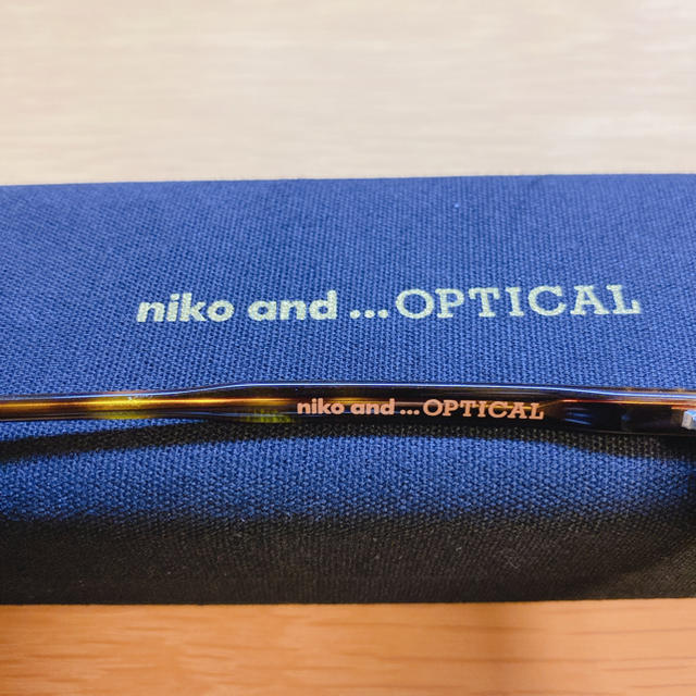 niko and...(ニコアンド)の伊達メガネ レディースのファッション小物(サングラス/メガネ)の商品写真