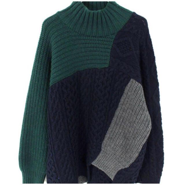 第1位獲得!】 kolor - クレイジーパターンニット 18fw kolor ニット