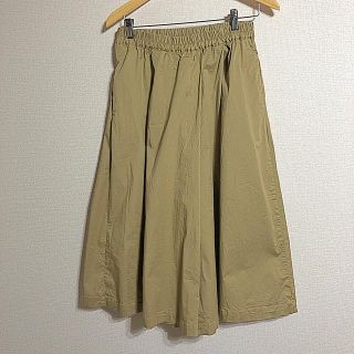 ムジルシリョウヒン(MUJI (無印良品))の無印良品　ガウチョパンツ！(カジュアルパンツ)