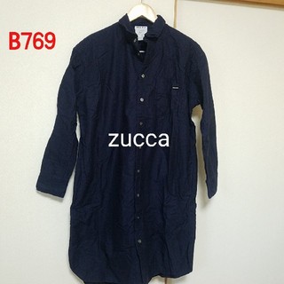 ズッカ(ZUCCa)のB769♡zucca シャツワンピース(ひざ丈ワンピース)