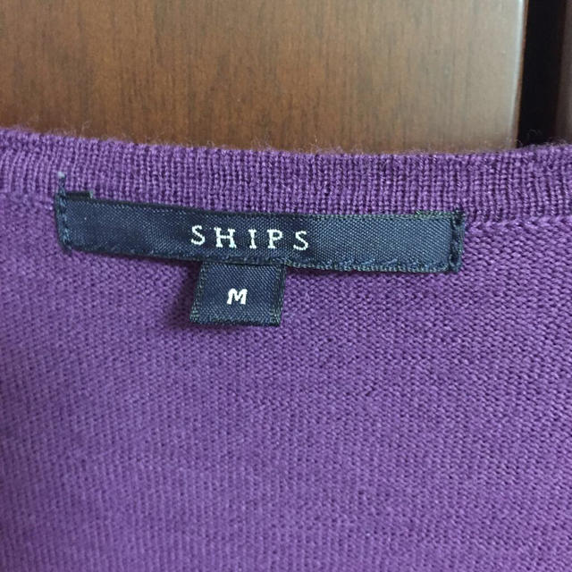 SHIPS(シップス)のSHIPS　紫セーター レディースのトップス(ニット/セーター)の商品写真