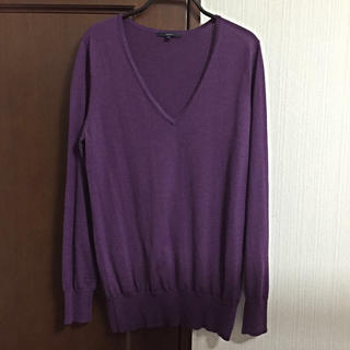 シップス(SHIPS)のSHIPS　紫セーター(ニット/セーター)