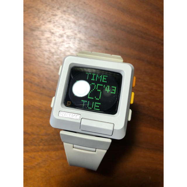 カシオ CASIO タイムトロン レトロ timetron 美品　テレビ型