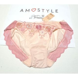 アモスタイル(AMO'S STYLE)のTriumph AMO'S STYLE モザイクレースショーツL ピンク(ショーツ)