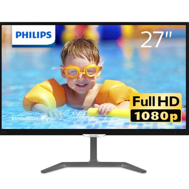 Philips 27型PLS FHD液晶ディスプレイ 276E7QDSB/11 | フリマアプリ ラクマ