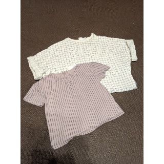 ザラキッズ(ZARA KIDS)のザラベビー　トップス2点セット　104(Tシャツ/カットソー)