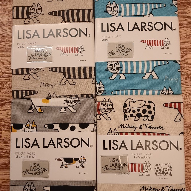 Lisa Larson(リサラーソン)の新品未使用 リサラーソン 生地 福袋③ ハンドメイドの素材/材料(生地/糸)の商品写真