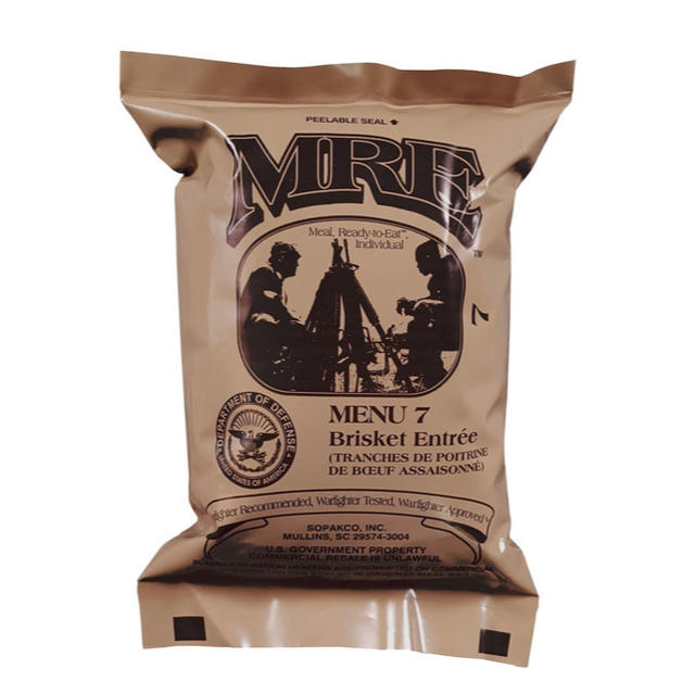 米軍放出品 MREレーション19食セット エンタメ/ホビーのミリタリー(その他)の商品写真
