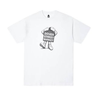 フラグメント(FRAGMENT)の新品XLサイズ　Kaws DSM Mascot T-Shirt (White)(Tシャツ/カットソー(半袖/袖なし))